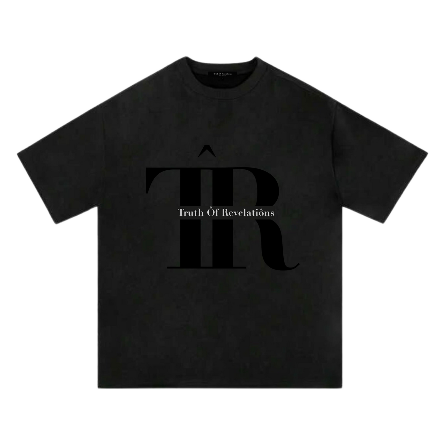 Suede T-shirt - Black