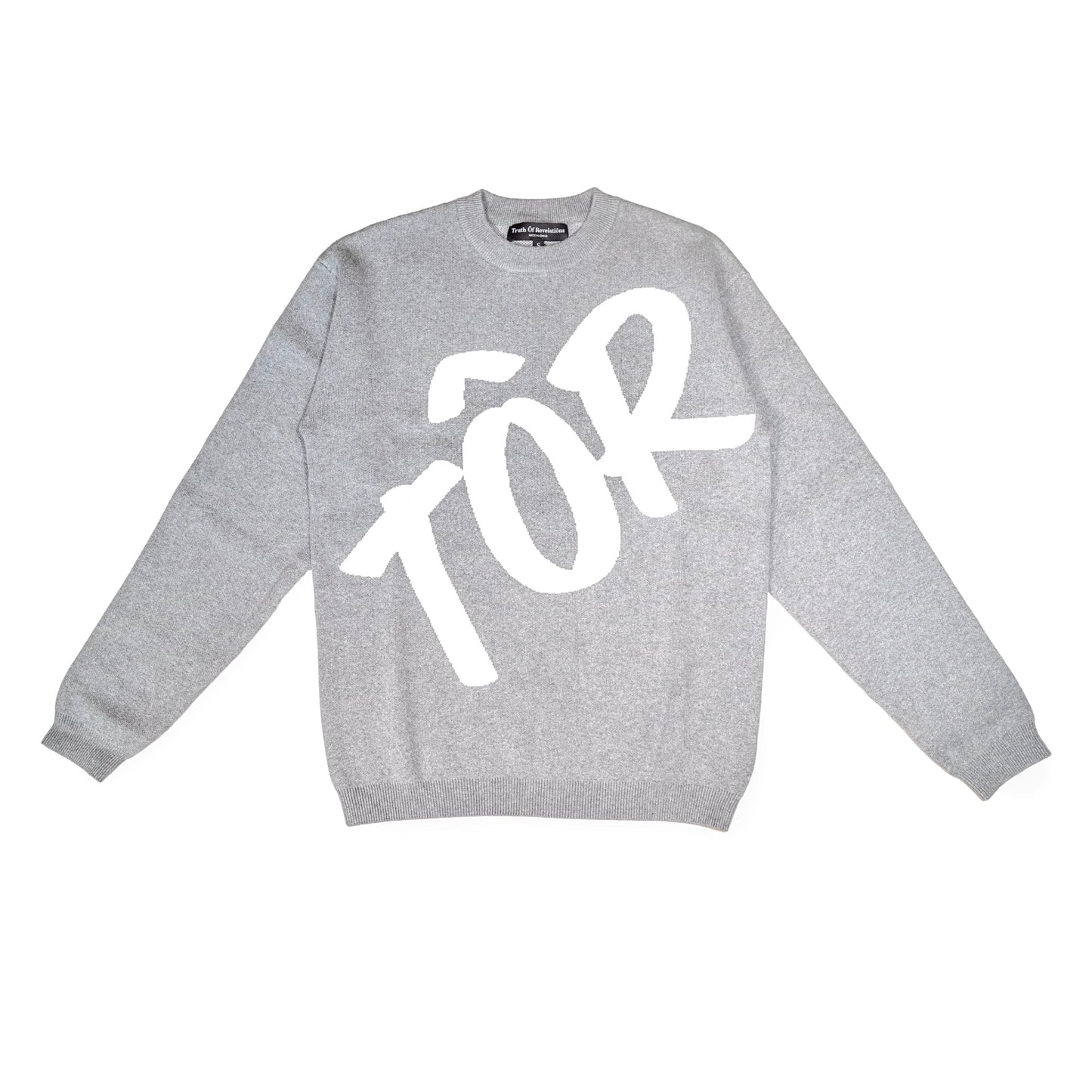 TÔR Knit Sweater - Tom Grey