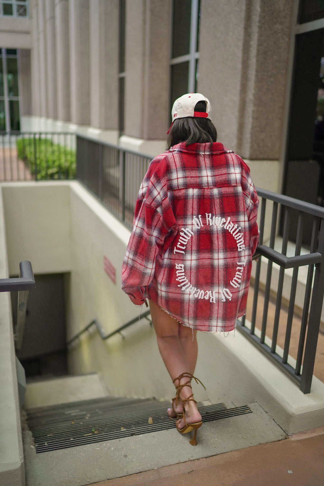 Limited Edition Saint Distressed Flannel - Red